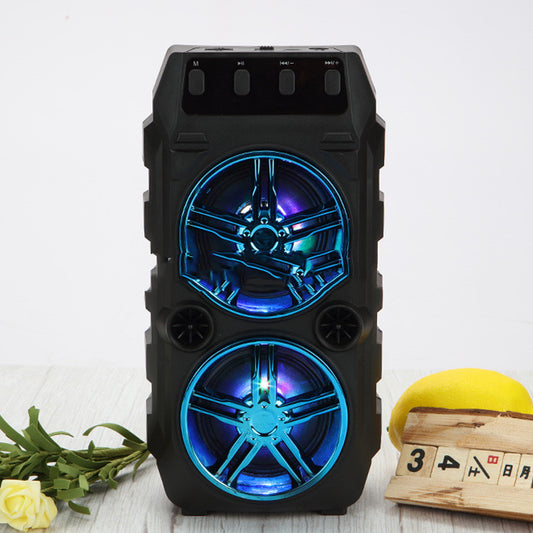 Wireless Bluetooth Dual Speakers Outdoor Portable Loud Speaker